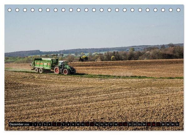 Produktbild: Landwirtschaft - Hightech auf dem Feld (Tischkalender 2026 DIN A5 quer), CALVENDO Monatskalender
