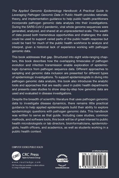 Produktbild: The Applied Genomic Epidemiology Handbook