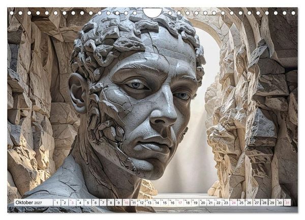 Produktbild: Anima Architectura, der Geist der Steine (Wandkalender 2027 DIN A4 quer), CALVENDO Monatskalender