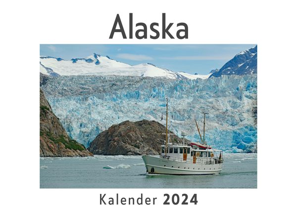 Produktbild: Alaska (Wandkalender 2024, Kalender DIN A4 quer, Monatskalender im Querformat mit Kalendarium, Das perfekte Geschenk)