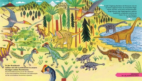Produktbild: So lebten die Dinosaurier und andere Tiere der Urzeit
