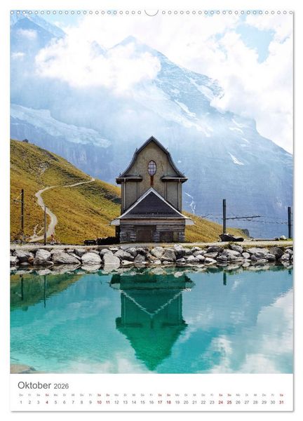 Produktbild: Schweiz (Wandkalender 2026 DIN A2 hoch), CALVENDO Monatskalender