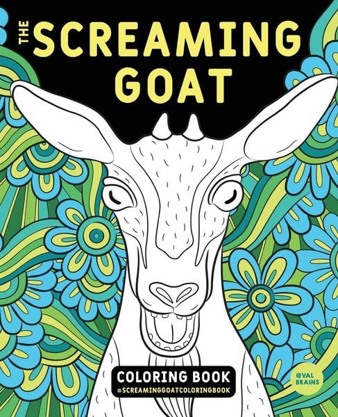 Produktbild: The Screaming Goat Coloring Book