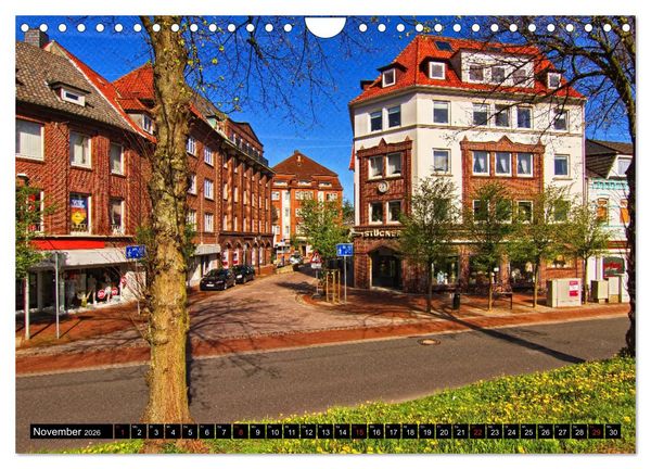Produktbild: Stadtansichten Cuxhaven (Wandkalender 2026 DIN A4 quer), CALVENDO Monatskalender