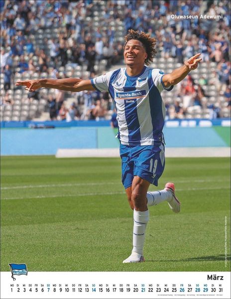 Produktbild: Hertha BSC Posterkalender 2027
