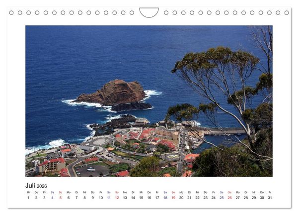 Produktbild: Madeira (Wandkalender 2026 DIN A4 quer), CALVENDO Monatskalender