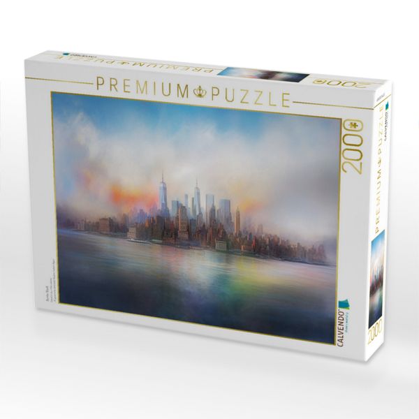 Produktbild: CALVENDO Puzzle Bunte Stadt | 2000 Teile Lege-Gr&ouml;&szlig;e 90x67cm Foto-Puzzle f&uuml;r gl&uuml;ckliche Stunden