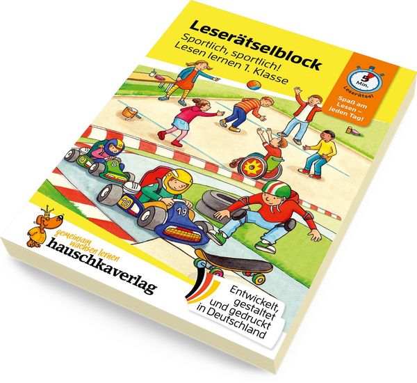 Produktbild: Lesen lernen 1. Klasse f&uuml;r Jungen und M&auml;dchen - Sportlich, sportlich!