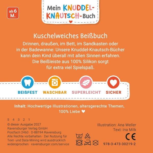 Produktbild: Mein Knuddel-Knautsch-Buch: flip&pop. Meine Farben