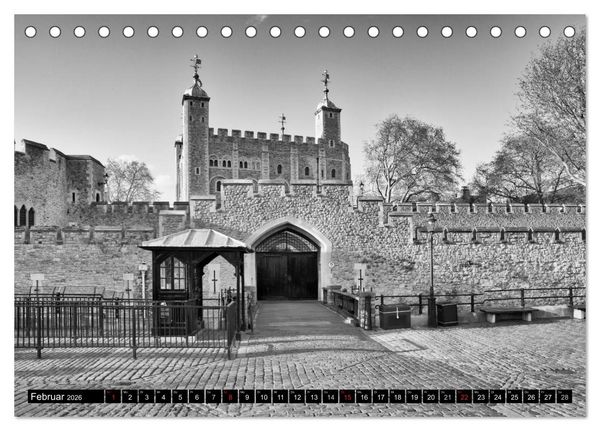 Produktbild: LONDON Stadtansichten (Tischkalender 2026 DIN A5 quer), CALVENDO Monatskalender
