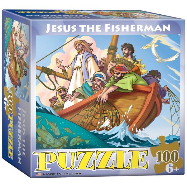 Jesus the Fisherman- 100 PC Puzzle