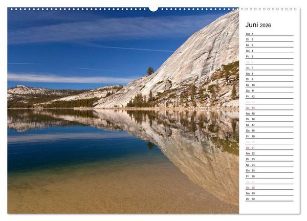 Produktbild: Kalifornien USA (Wandkalender 2026 DIN A2 quer), CALVENDO Monatskalender