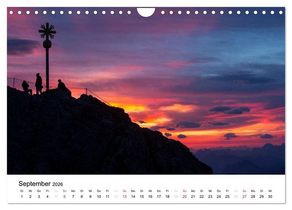 Produktbild: Zugspitz-Impressionen (Wandkalender 2026 DIN A4 quer), CALVENDO Monatskalender