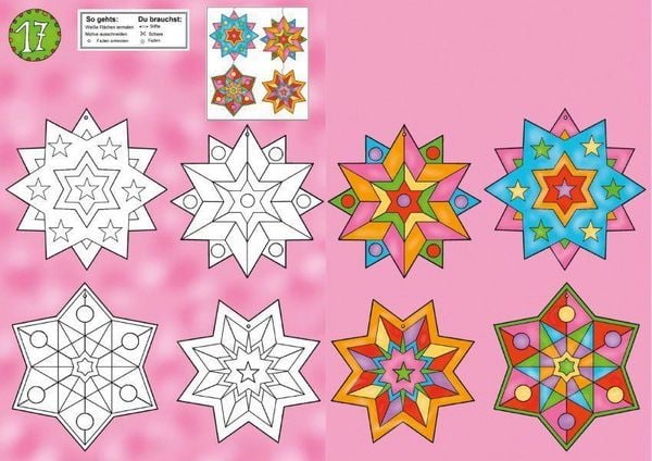 Produktbild: Das Ausschneide-Bastelbuch Adventskalender