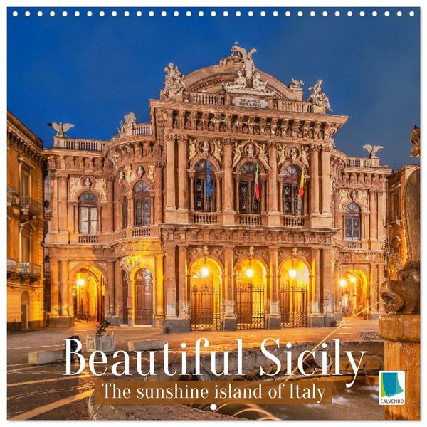 Produktbild: Beautiful Sicily (Wall Calendar 2026 12 &times; 12 Inch) CALVENDO 12 Month Wall Calendar