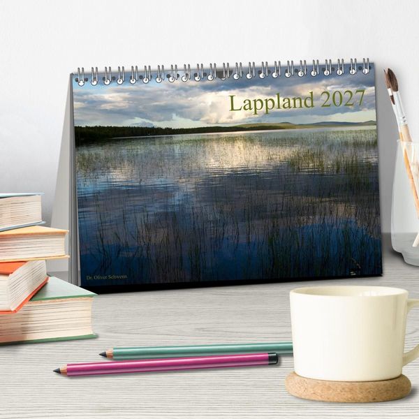 Produktbild: Lappland 2027 (Tischkalender 2027 DIN A5 quer), CALVENDO Monatskalender