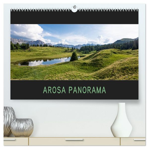 Produktbild: Arosa Panorama (hochwertiger Premium Wandkalender 2026 DIN A2 quer), Kunstdruck in Hochglanz