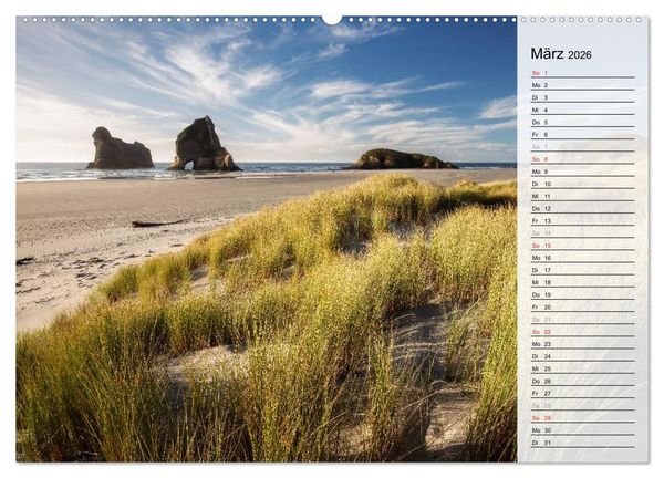 Produktbild: Sehnsucht nach Neuseeland (Wandkalender 2026 DIN A2 quer), CALVENDO Monatskalender