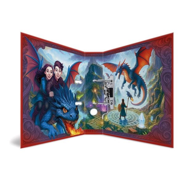 Produktbild: Herma Motiv-Ordner A4 Dragon