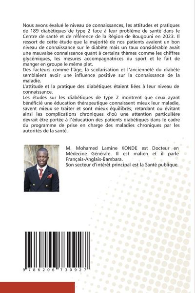 Produktbild: Les Diab&eacute;tiques de type 2 face &agrave; leur maladie: R&eacute;gion de Bougouni/Mali