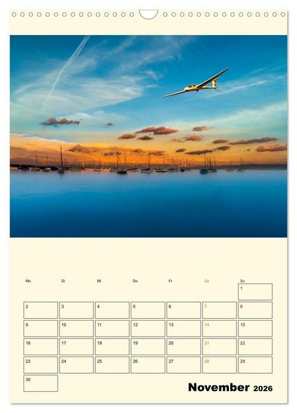Produktbild: Segelfliegen - dem Himmel ganz nah (Wandkalender 2026 DIN A3 hoch), CALVENDO Monatskalender