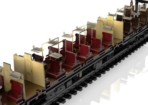 Produktbild: M&auml;rklin 42580 H0 3er-Set Personenwagen der DR