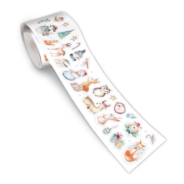 Produktbild: TR&Ouml;TSCH - Stickerrolle Winterwald | Ab 3 Jahren