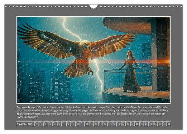 Produktbild: Die Zeus-Aff&auml;ren (Wandkalender 2027 DIN A3 quer), CALVENDO Monatskalender