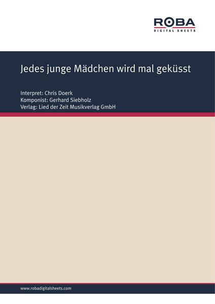 Produktbild: Jedes junge M&auml;dchen wird mal gek&uuml;sst