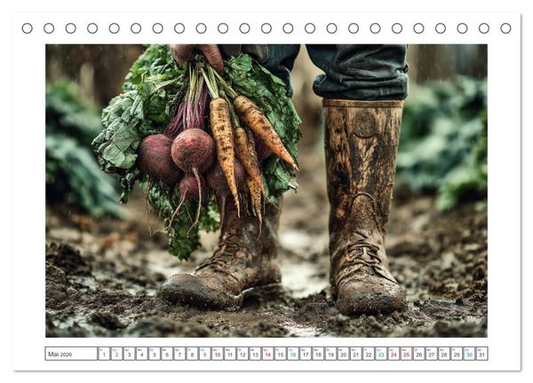 Produktbild: Echt Menschlich Berufung (Tischkalender 2026 DIN A5 quer), CALVENDO Monatskalender