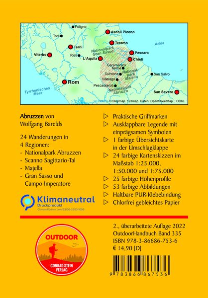 Produktbild: Abruzzen 24 Touren in drei Nationalparks