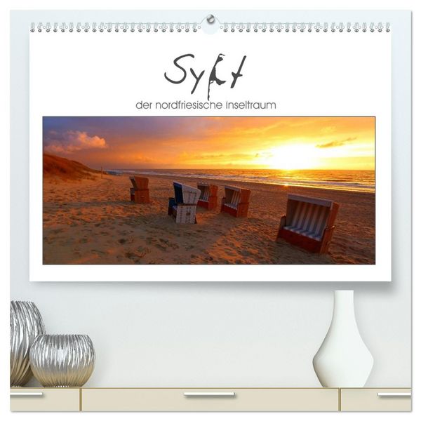 Produktbild: Sylt, der nordfriesische Inseltraum (hochwertiger Premium Wandkalender 2026 DIN A2 quer), Kunstdruck in Hochglanz