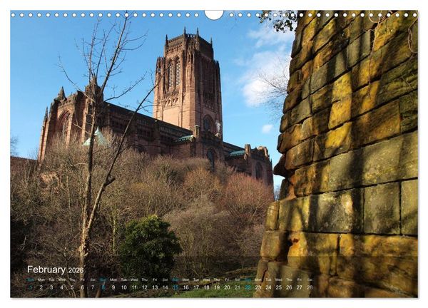 Produktbild: Liverpool - Water and Light (Wall Calendar 2026 DIN A3 landscape), CALVENDO 12 Month Wall Calendar