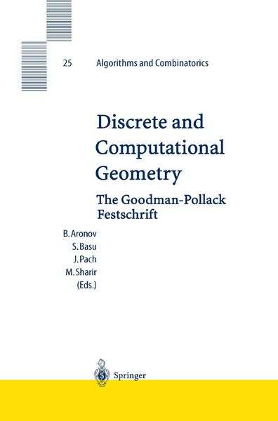 Produktbild: Discrete and Computational Geometry