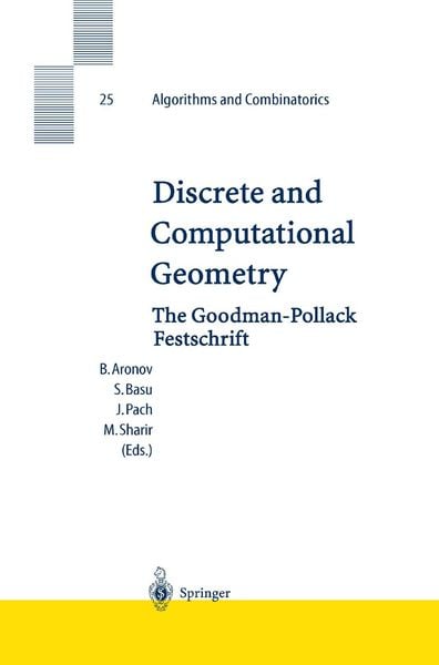 Produktbild: Discrete and Computational Geometry