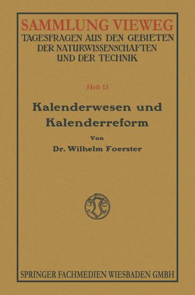 Produktbild: Kalenderwesen und Kalenderreform