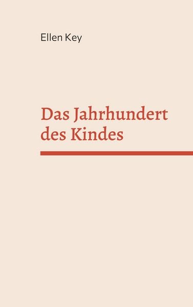 Produktbild: Das Jahrhundert des Kindes