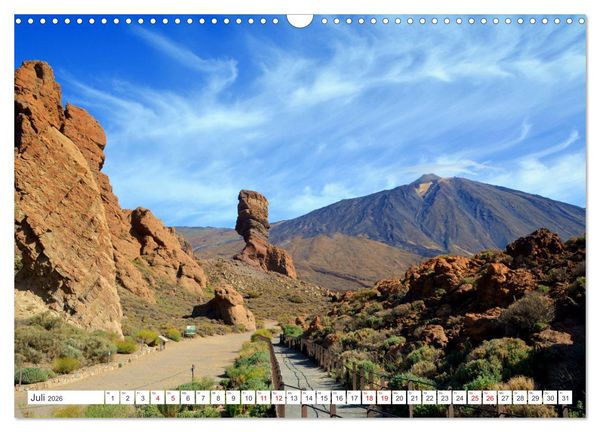 Produktbild: Teneriffa - Insel der Gl&uuml;ckseligen (Wandkalender 2026 DIN A3 quer), CALVENDO Monatskalender