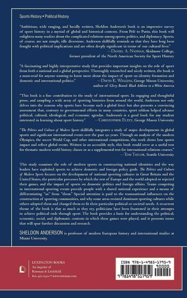 Produktbild: Politics and Culture of Modern Sports
