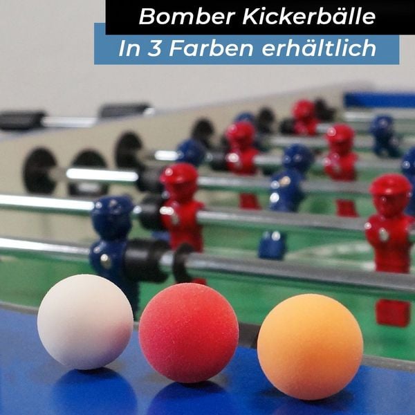 Produktbild: Bandito Kickerball Bomber rot, 3er Set