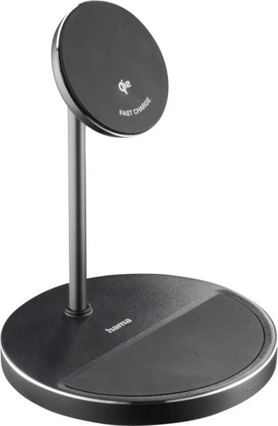 Produktbild: Hama Induktions-Ladeger&auml;t 15 W 201738 00201738 Ausg&auml;nge Induktionslade-Standard Schwarz