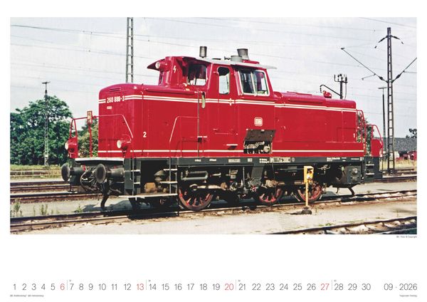Produktbild: Eisenbahn-Nostalgie - Wandkalender im Format 42 x 29,7