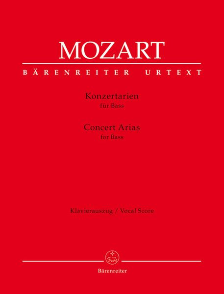 Mozart, W: Konzertarien für Bass
