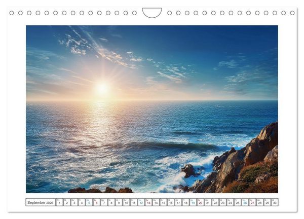 Produktbild: Die Magie des Meeres (Wandkalender 2026 DIN A4 quer), CALVENDO Monatskalender