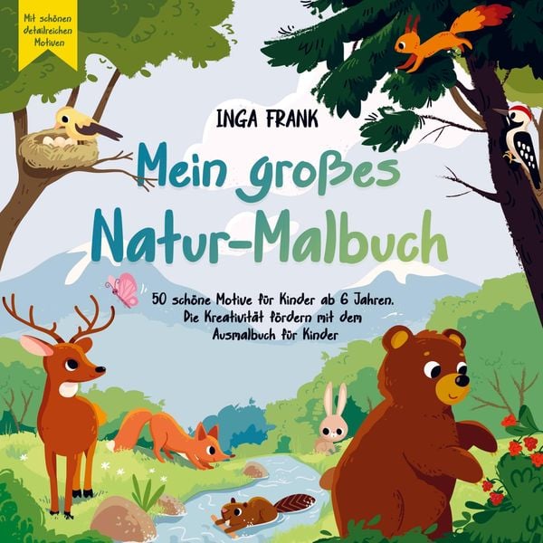 Produktbild: Mein gro&szlig;es Natur-Malbuch