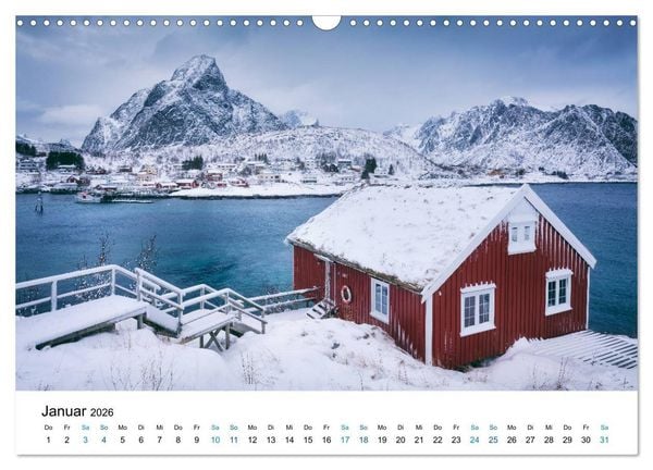 Produktbild: Blicke gen Norden (Wandkalender 2026 DIN A3 quer), CALVENDO Monatskalender