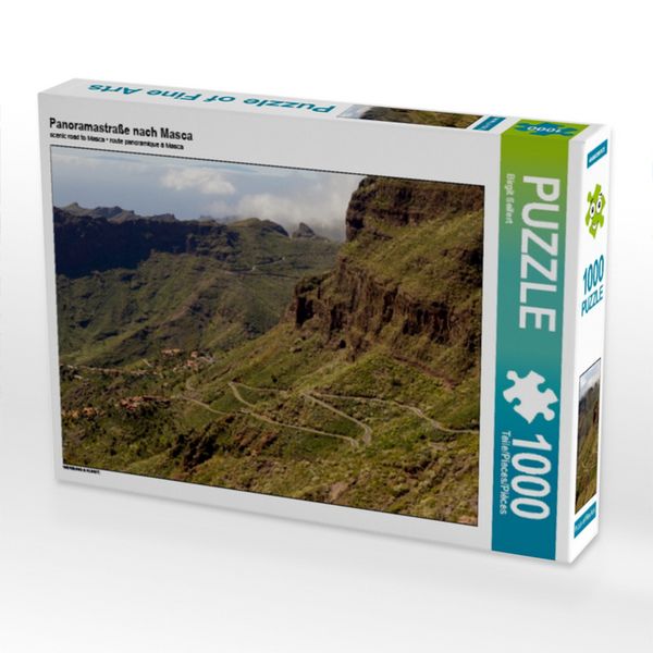 Produktbild: Panoramastra&szlig;e nach Masca (Puzzle)