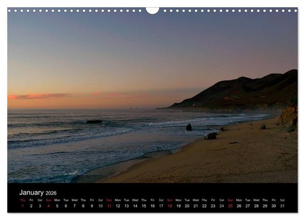Produktbild: California Coasline (Wall Calendar 2026 DIN A3 landscape), CALVENDO 12 Month Wall Calendar