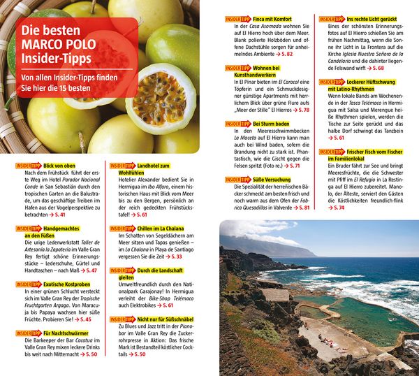 Produktbild: MARCO POLO Reisef&uuml;hrer La Gomera, El Hierro