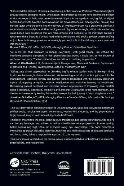 Produktbild: Dimensions of Intelligent Analytics for Smart Digital Health Solutions